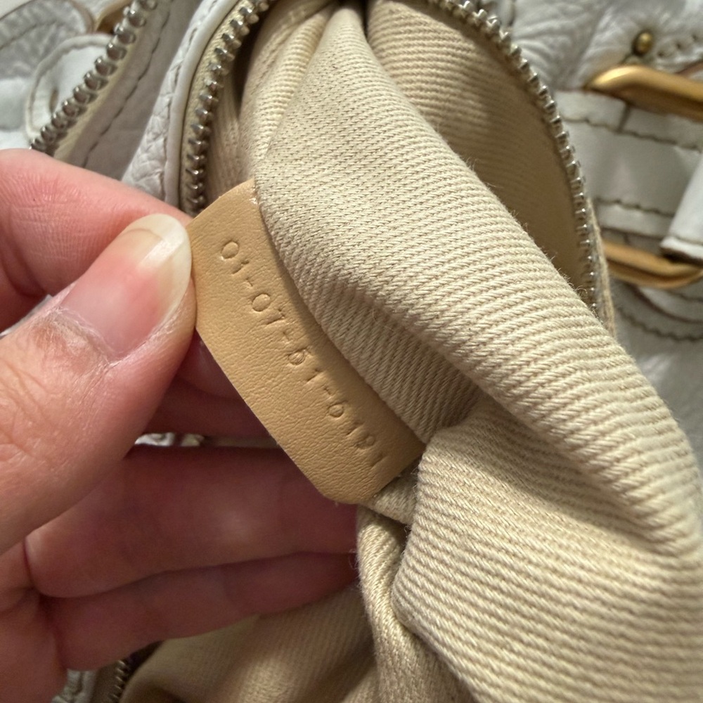 White Chloe Paddington Bag - Picture 8 of 12